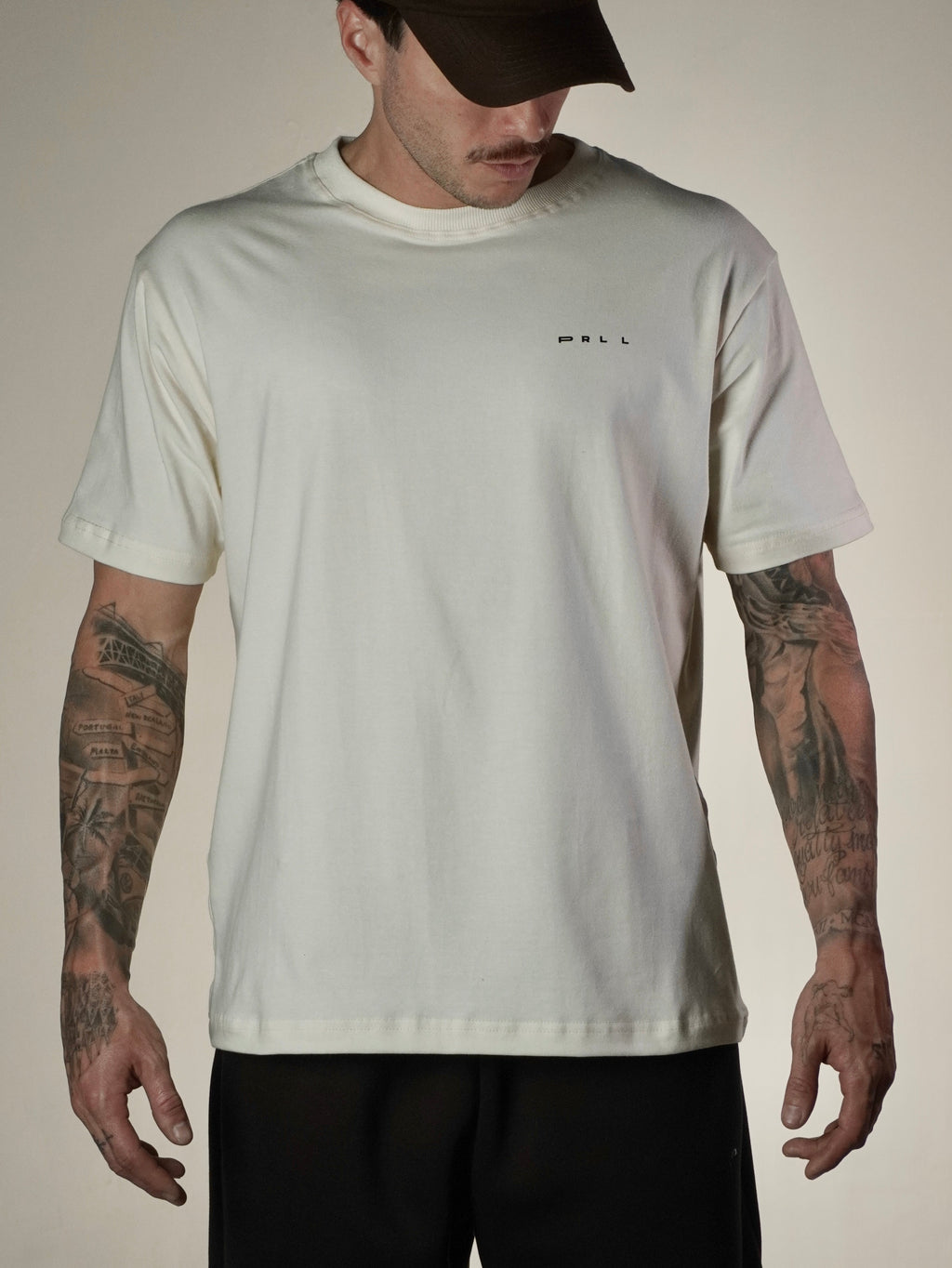Daily Tee off-white, frente