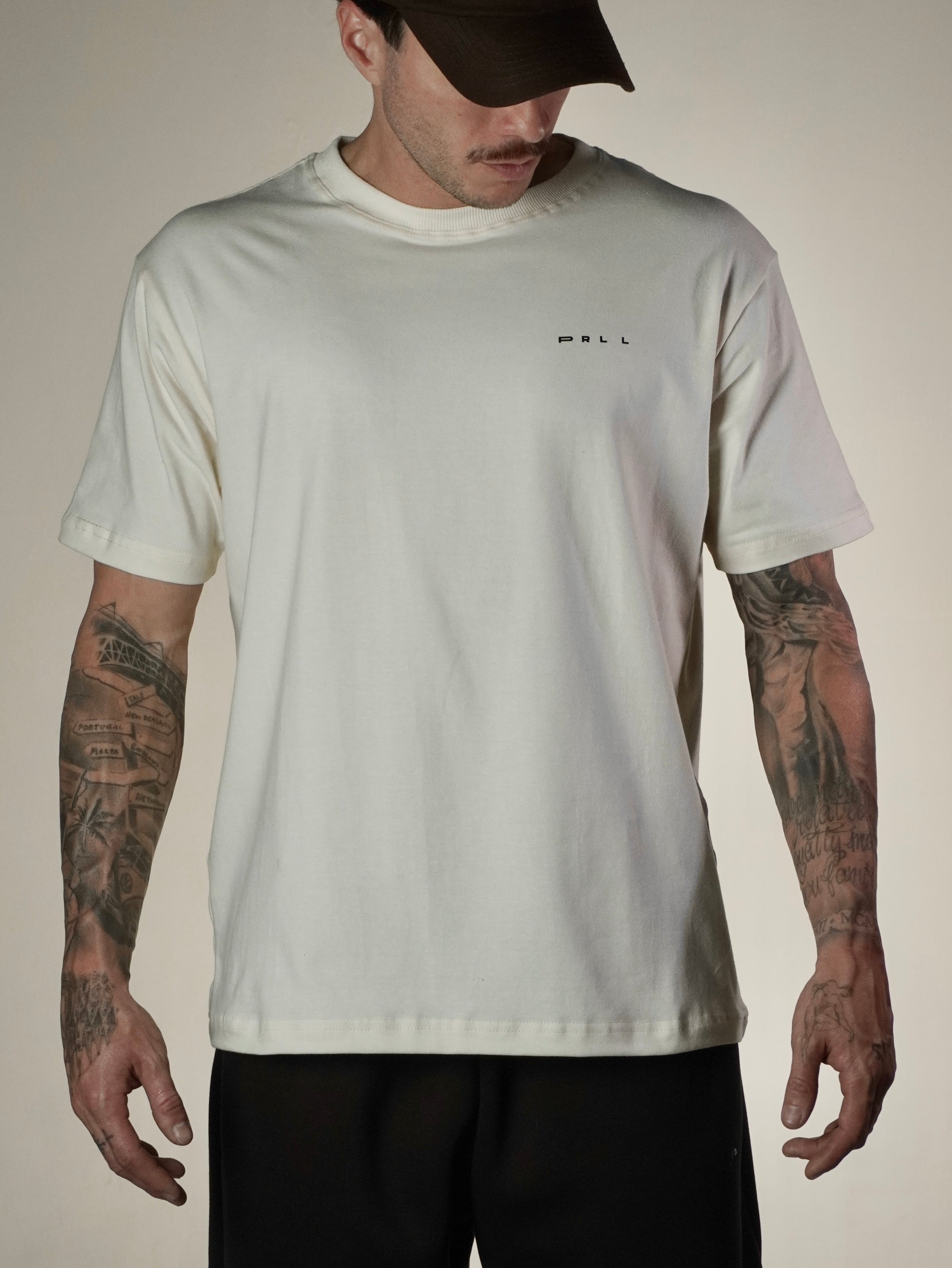 Daily Tee off-white, frente